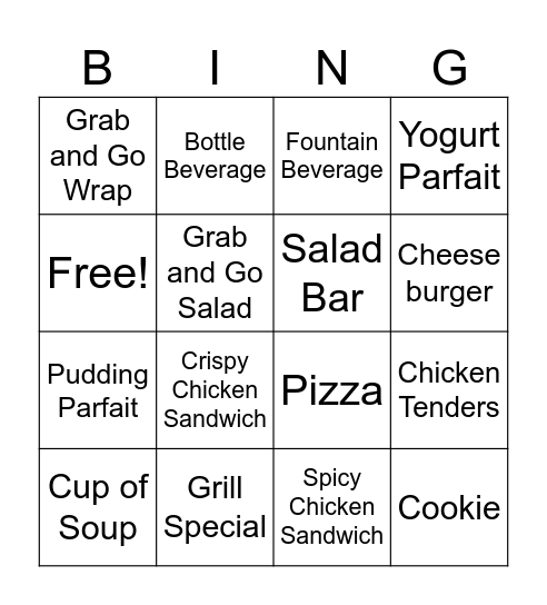 December TRMI Bingo Card