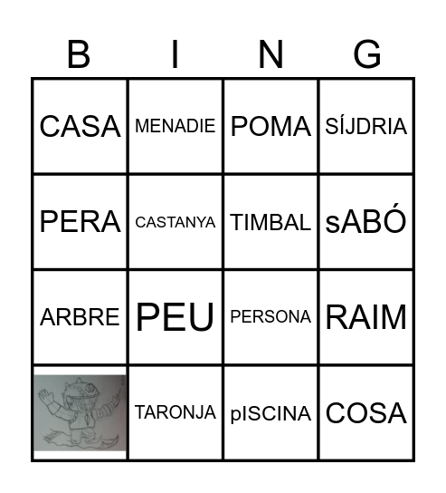 BINGO MUSICAL Bingo Card