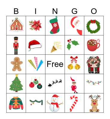 Holiday Party Bingo Card