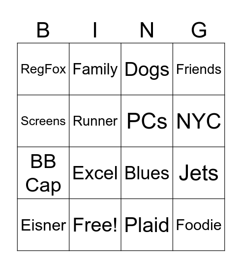 Birthday Bingo - Matt's Edition Bingo Card