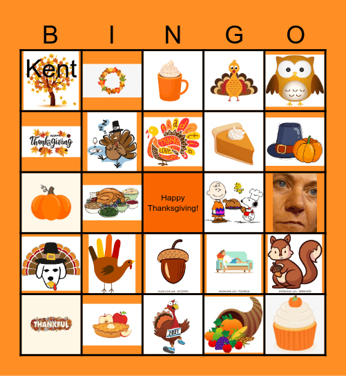 Ingram Micro Thanksgiving Bingo Card