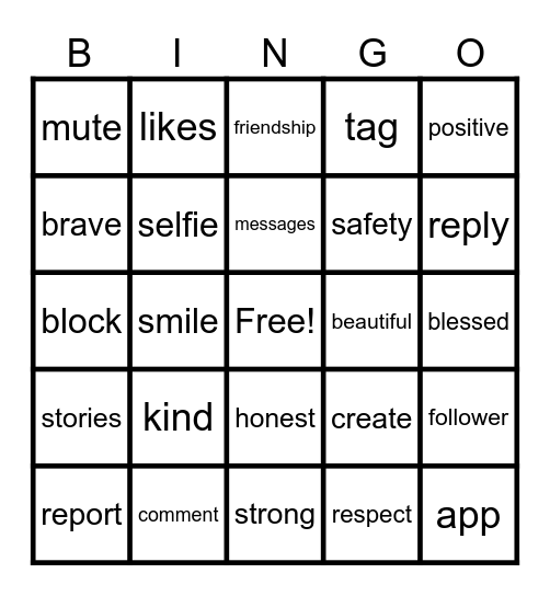 Media Queens Bingo Card