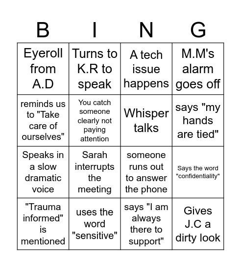 Mental Health Strategies Bingo Card