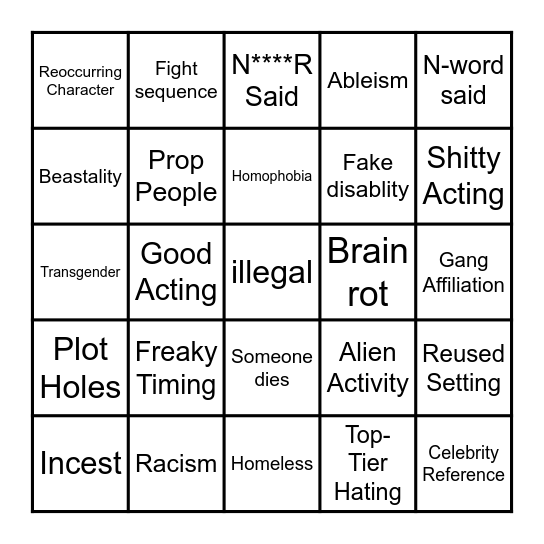 Tomorrow's Teachings Bingo Card