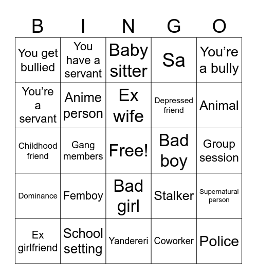 Poly Ai Bingo Card