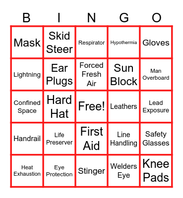Amherst Bingo Card