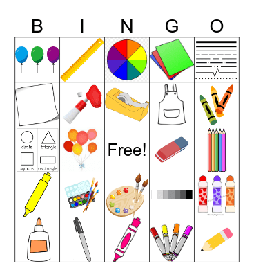 ART BINGO Card