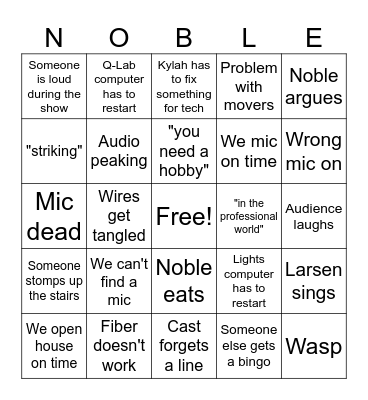 Mean Girls 2024 (Tech) Bingo Card