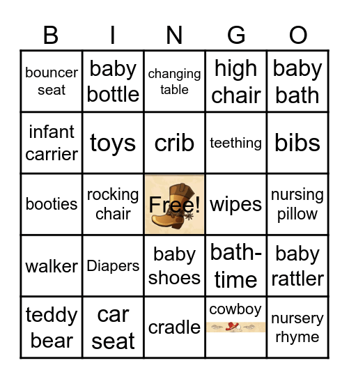 Myia & Ashton Bingo Card