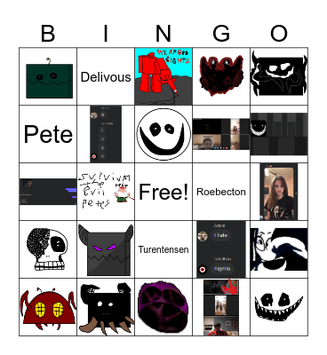 your gay Bingo Card