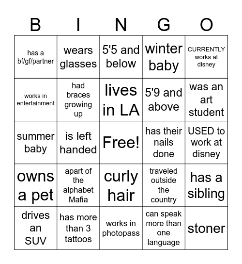 FRIENDSGIVING 2024 BINGO Card