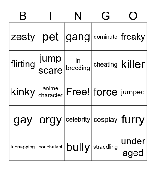 poly ai black-out bingo Card