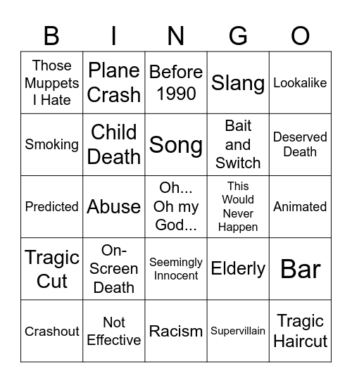 sick child dies in santas arms 2 Bingo Card