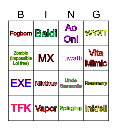 PC2 DIAMOND BINGO BOARD MOMENT Bingo Card