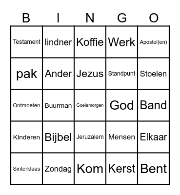 Preek 24-11 Bingo Card