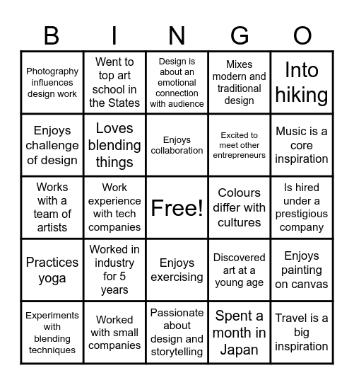 Do you know Laura Hayes? Bingo Card