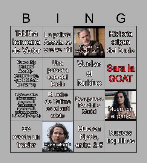 From Bingo Card