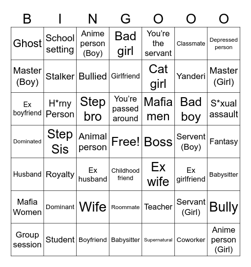 Poly ai Bingo Card