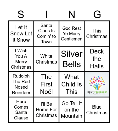 Christmas Celebration #1 Bingo Card