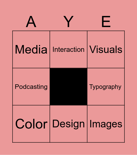 Design Bingo Card