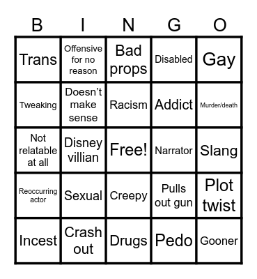 Tmrws teachings Bingo Card