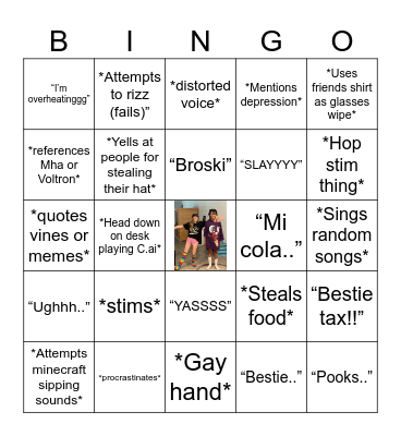 Katana Bingo Card