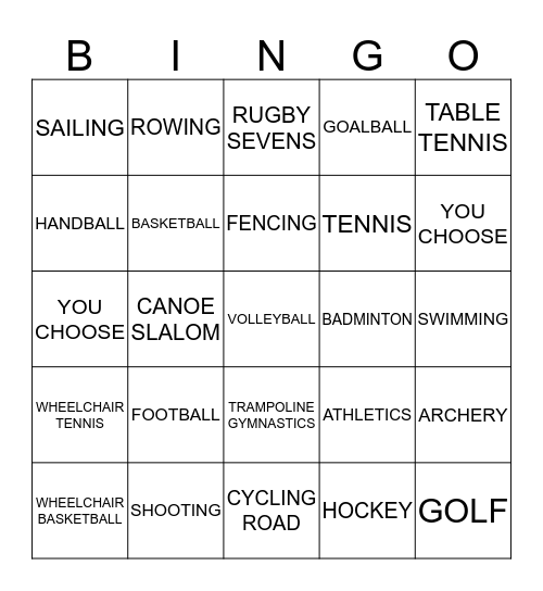 SHAKE UP SEPTEMBER! Bingo Card