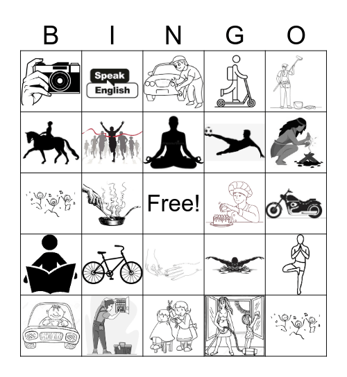 Human Bingo Card