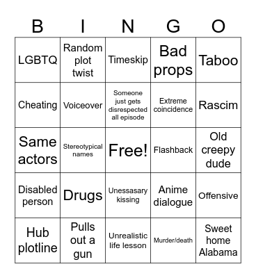 Tomorrows teachings Bingo Card