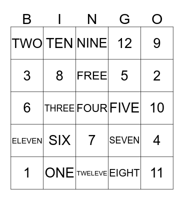 LIBRARY Math Bingo! Bingo Card