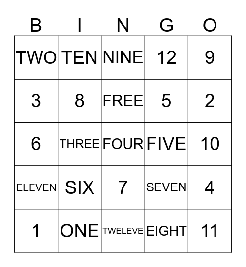LIBRARY Math Bingo! Bingo Card