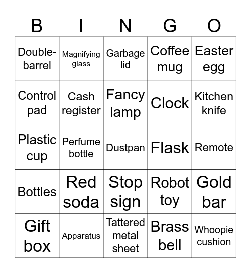 Lethal Company Bingo Card