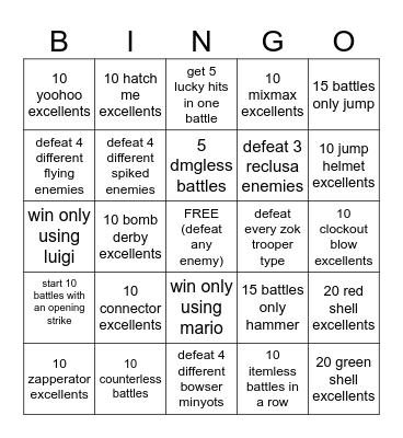 the slog to 300 gearless Bingo Card