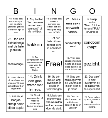 LOCA'S Bingo Card