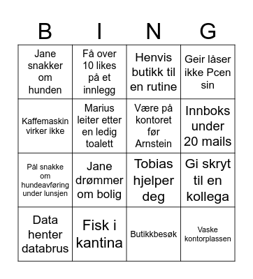 ASO BINGO BLACK WEEK EDITION Bingo Card