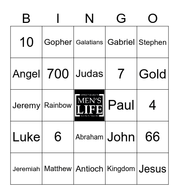 Jesus Loves You Bingo Card