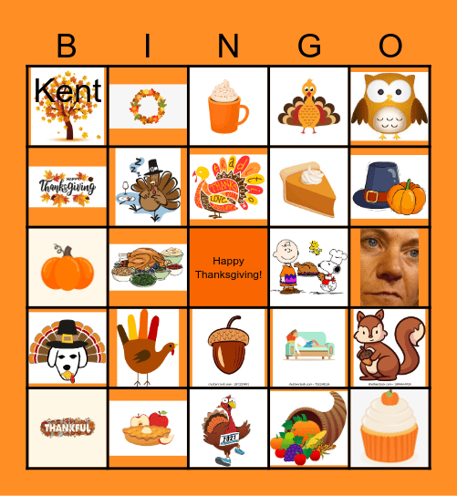 Ingram Micro Thanksgiving Bingo Card