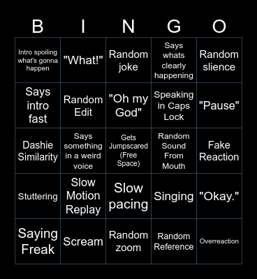 Patrik Gaming EWTP2 Bingo! Bingo Card