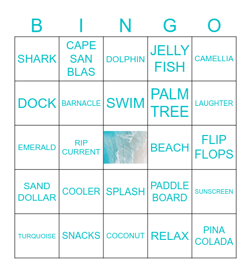 FORGOTTEN COAST Bingo Card