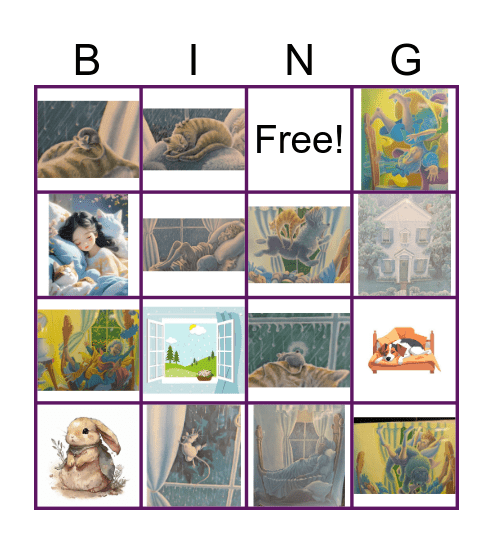 THE NAPPING HOUSE Bingo Card