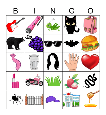 G&H Bingo Card