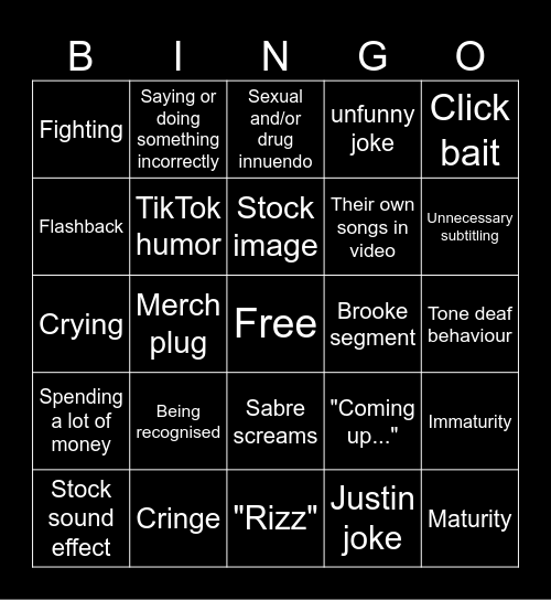 Norris Nuts Bingo 2 Bingo Card