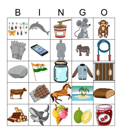 I&J Bingo Card