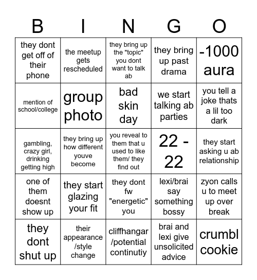 th Bingo Card