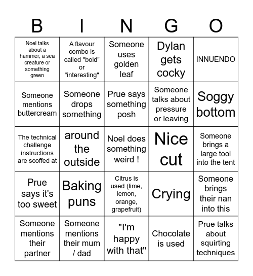 Gbbbingo Card