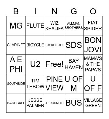 HOW WELL DO YOU KNOW REVA? Bingo Card