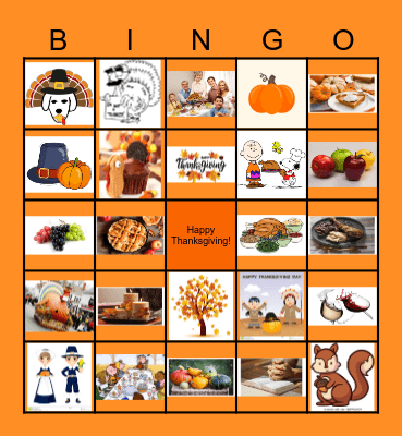 Ingram Micro Thanksgiving Bingo Card