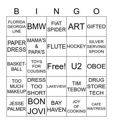 HOW WELL DO YOU KNOW REVA? Bingo Card