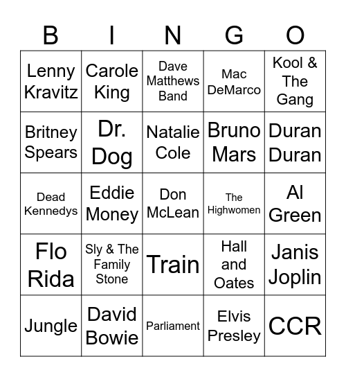 No no no. Thank you! Bingo Card