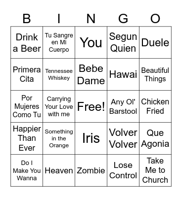 Thanksgiving 2 Bingo Card